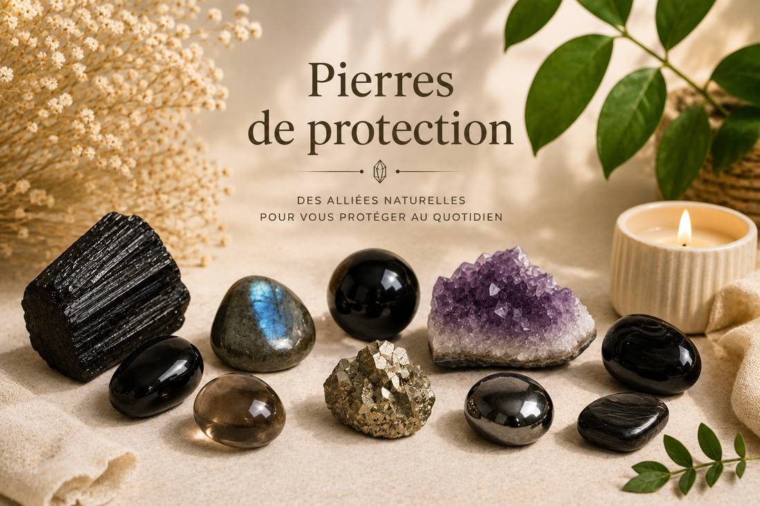 Pierres de protection : lesquelles choisir pour se sentir bien au quotidien ?