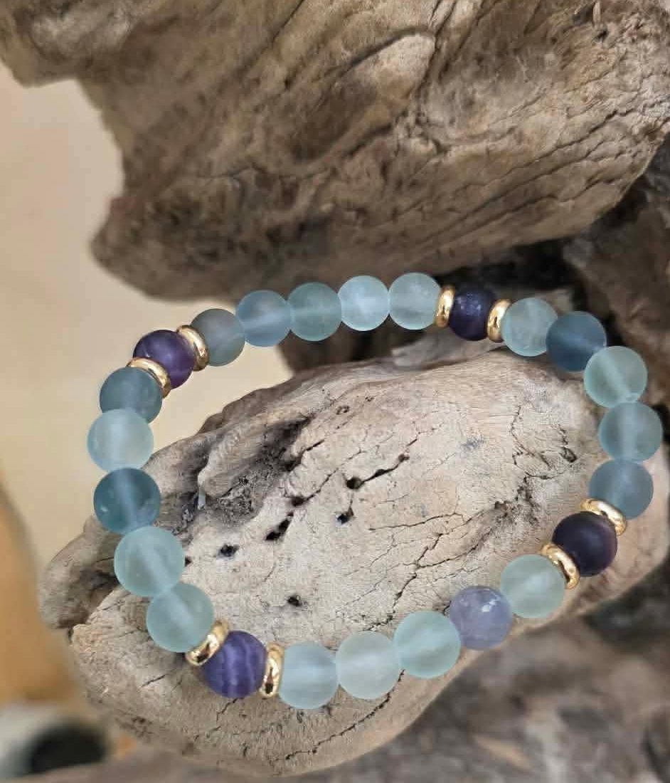 Bracelet en Fluorite Naturelle