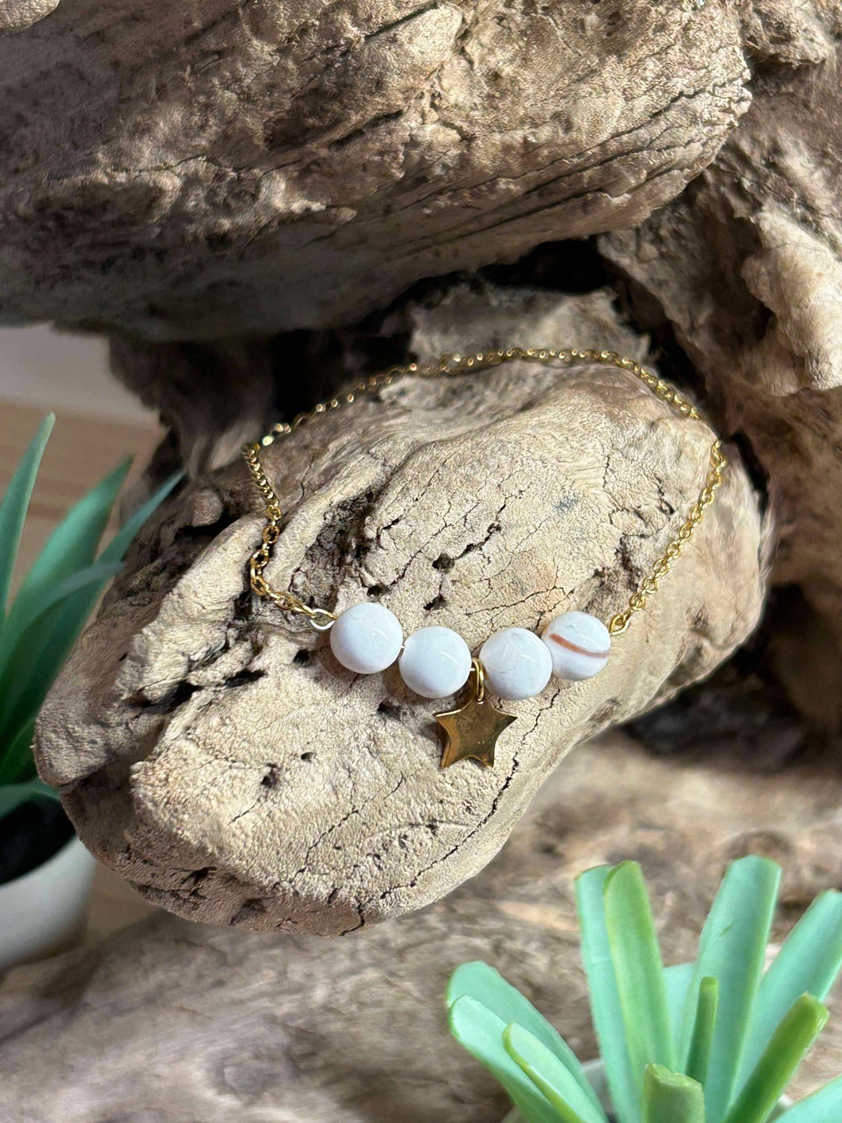 Bracelet de cheville doré