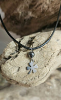Collier porte bonheur Hématite