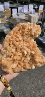 Plaque de Stilbite brut