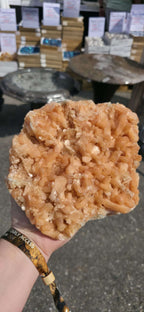 Plaque de Stilbite brut