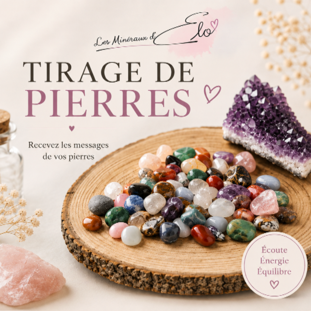 Bracelet personnalisé avec tirage de pierres et vidéo explicative