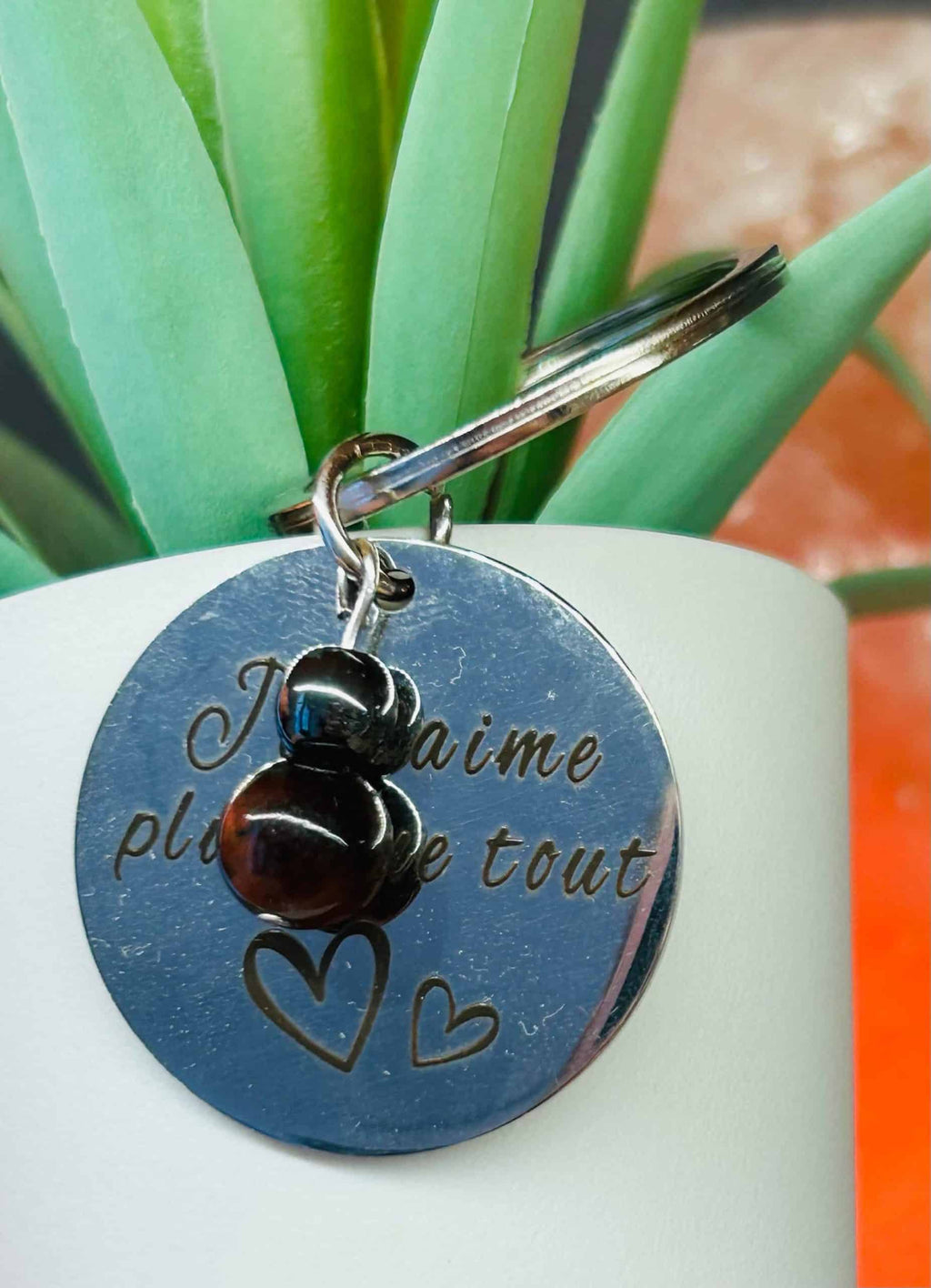 Porte-clés Je t’aime – Force, protection et amour au masculin