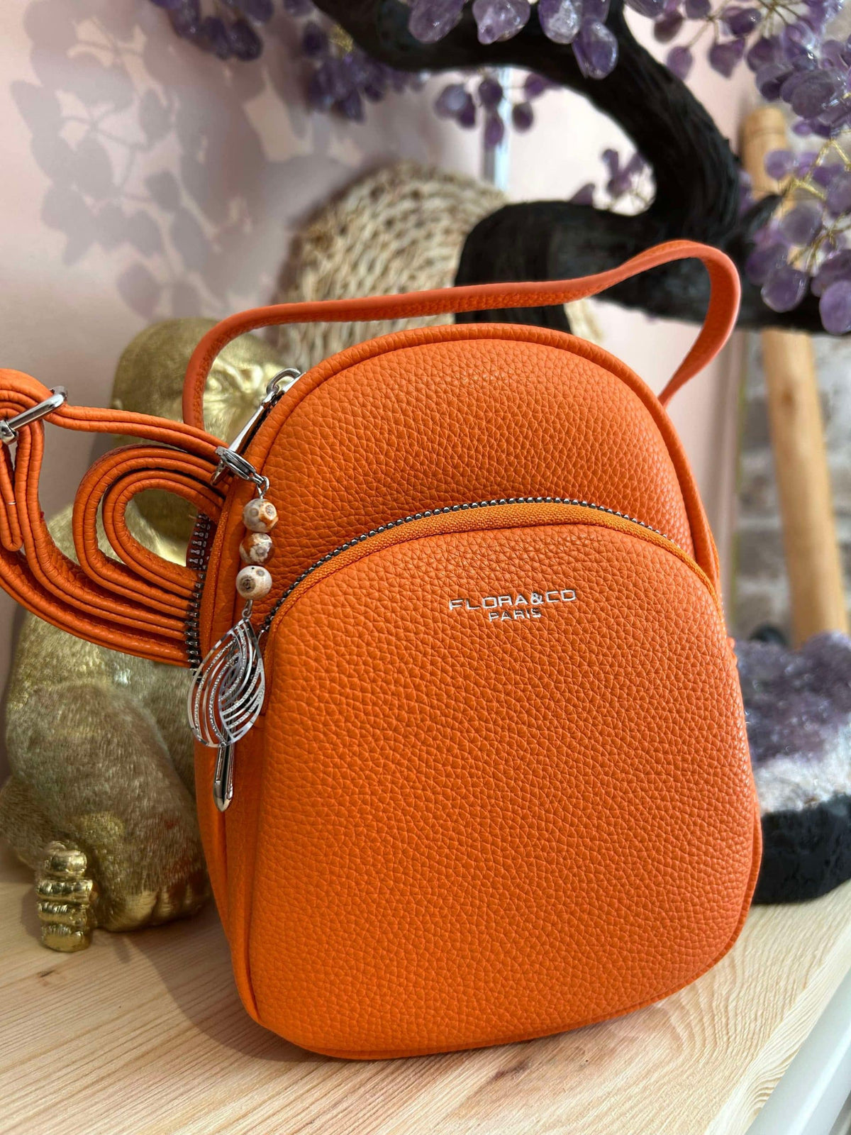 Sac boule flora&co orange