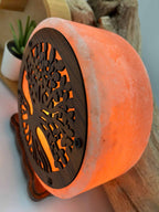 Lampe de sel ,arbre de vie
