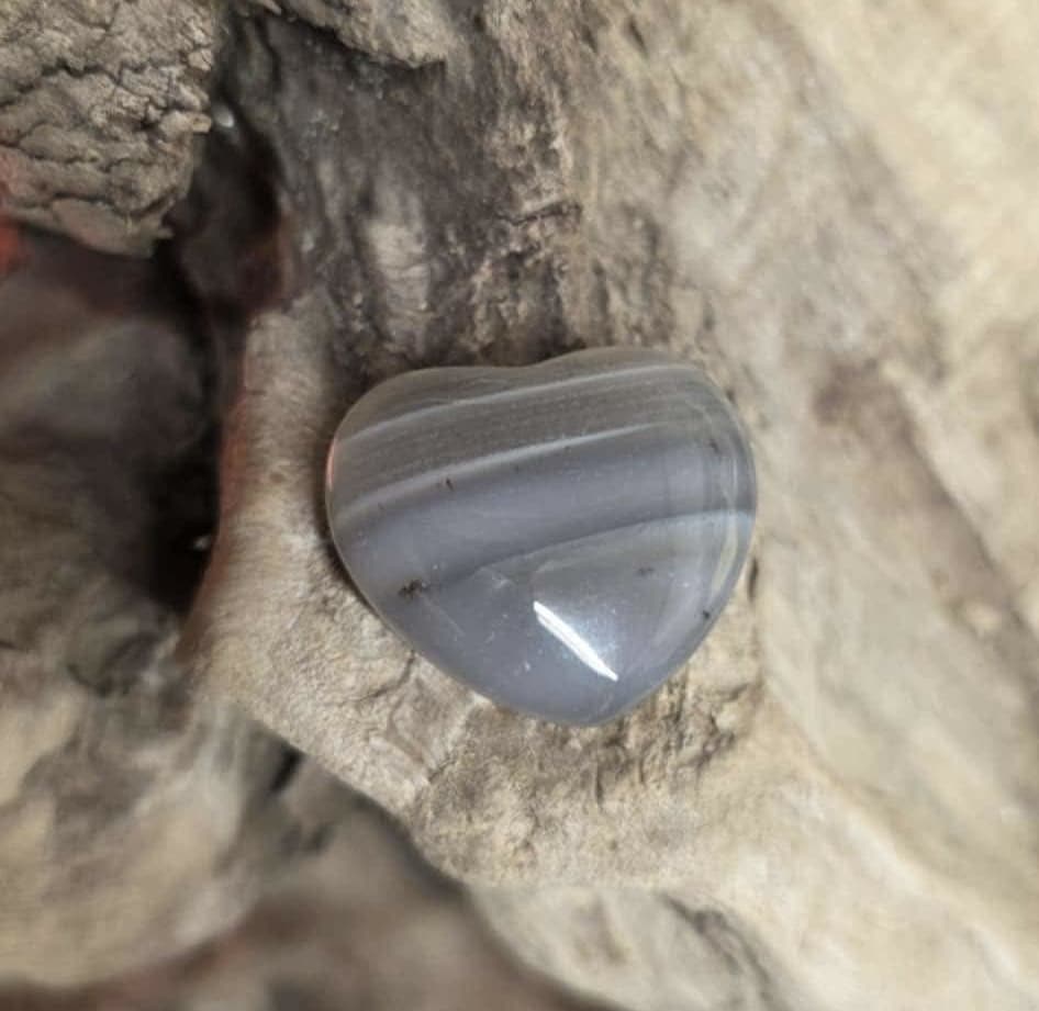 Cœur en agate
