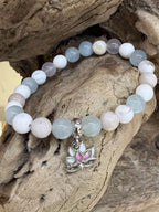 Bracelet duo Saint-Valentin en pierres naturelles – Amour, harmonie & protection