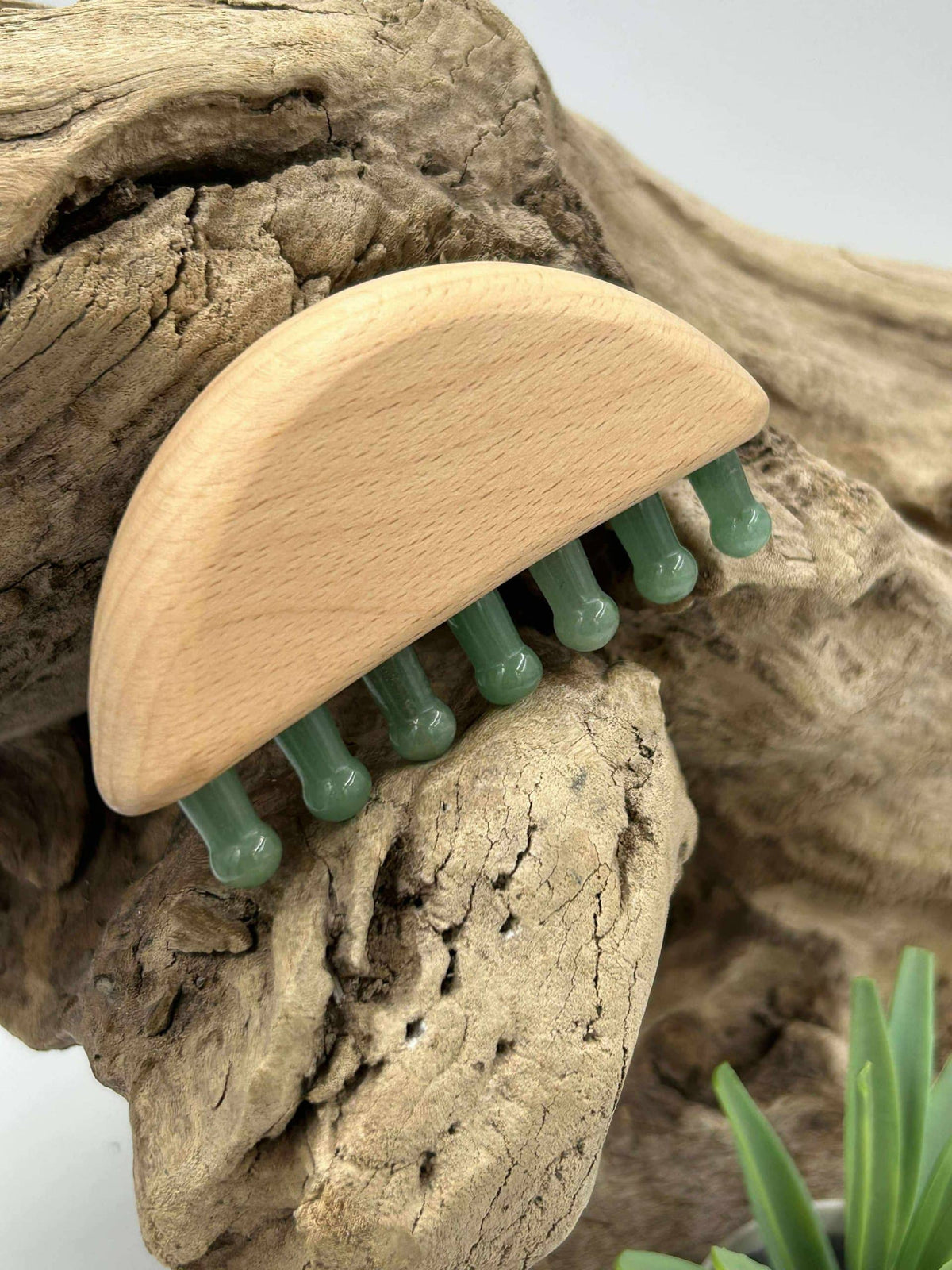 Peigne aventurine