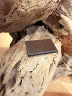 Plaque de téléphone en shungite Carré simple