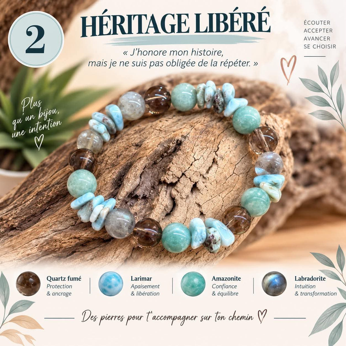 BRACELET HÉRITAGE LIBÉRÉ