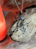 Collier ,note de musique