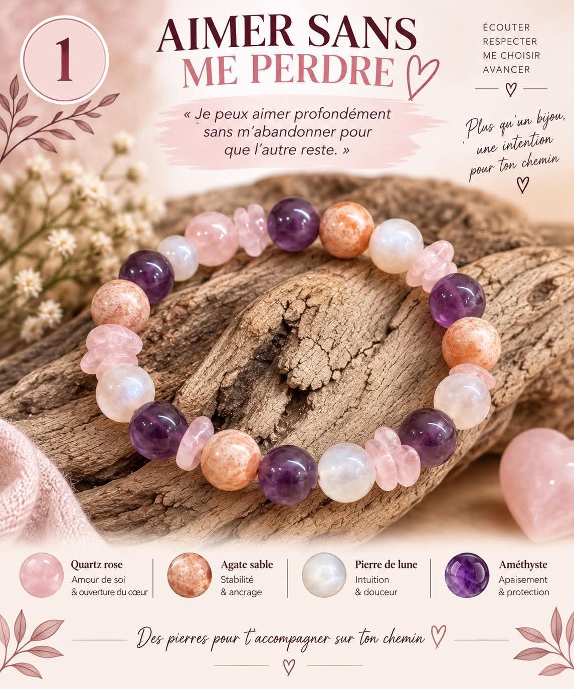 BRACELET AIMER SANS ME PERDRE