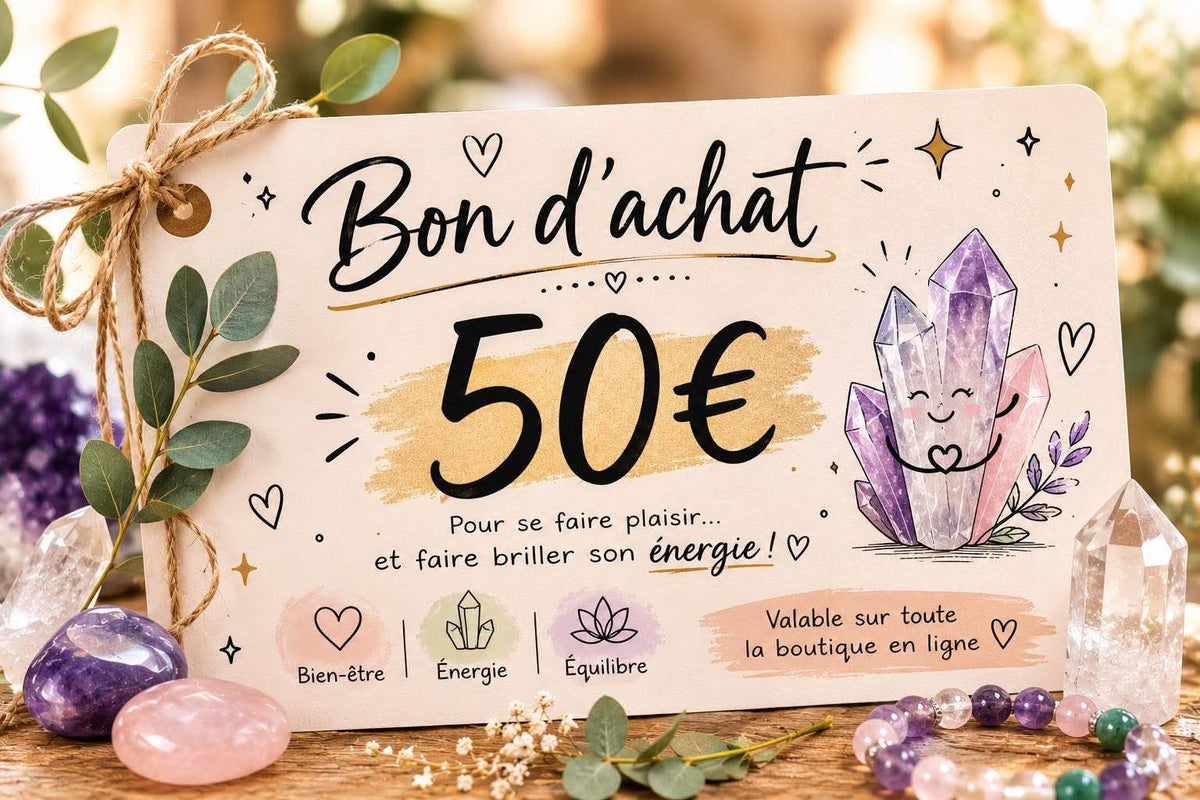 Bon cadeau 50 €