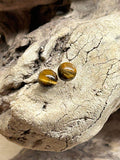 Boucles d’oreilles oeil de Tigre 8 mm – Protection, force et confiance