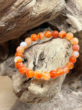 Bracelet Cornaline 6mm