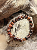 Bracelet Œil de Taureau – Force et Protection Énergétique