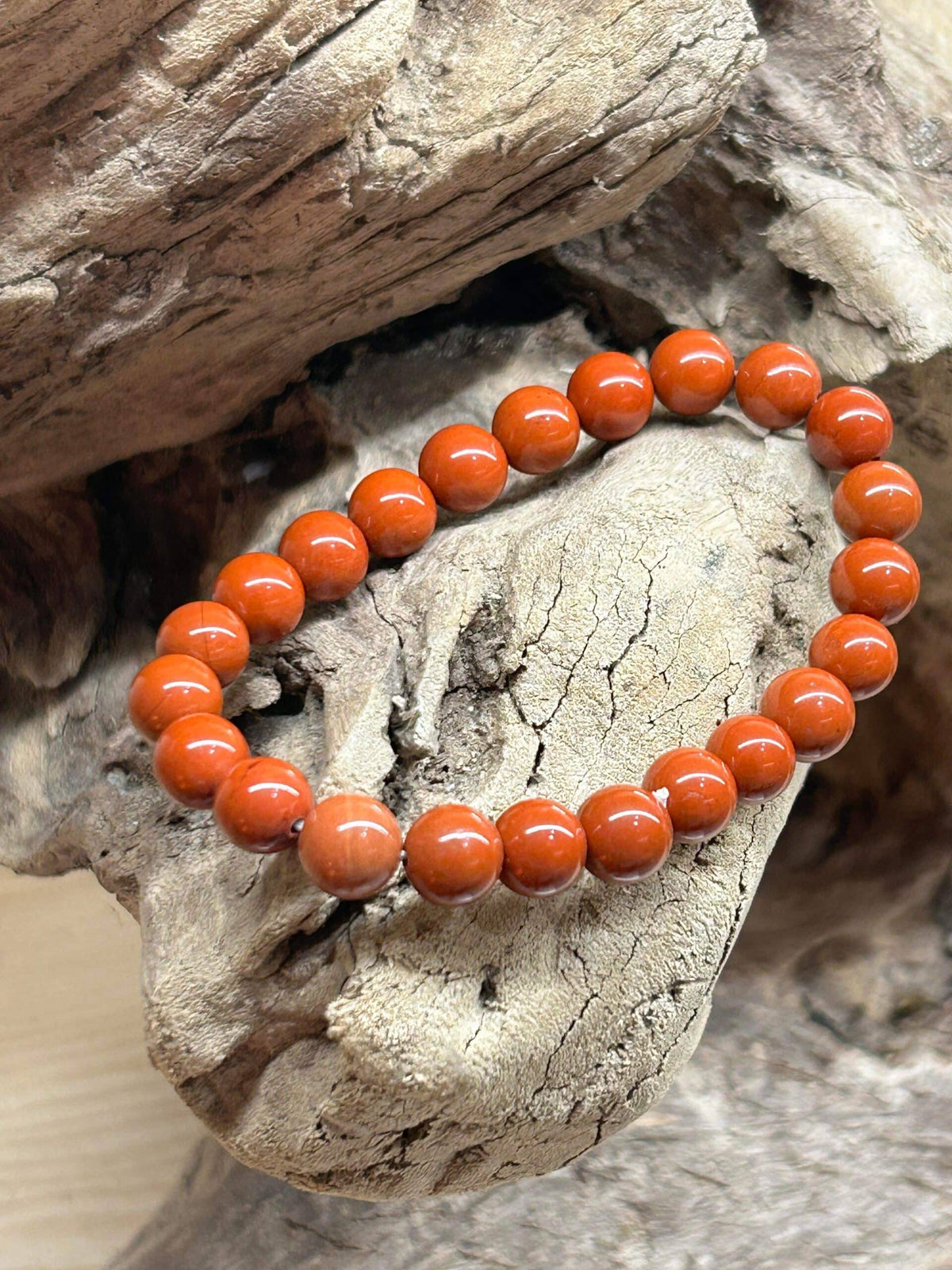 Bracelet Jaspe rouge