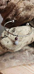 Bracelet jonc Plumy