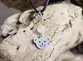 Collier enfant ours Quartz rose