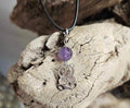 Collier enfants panda Améthyste