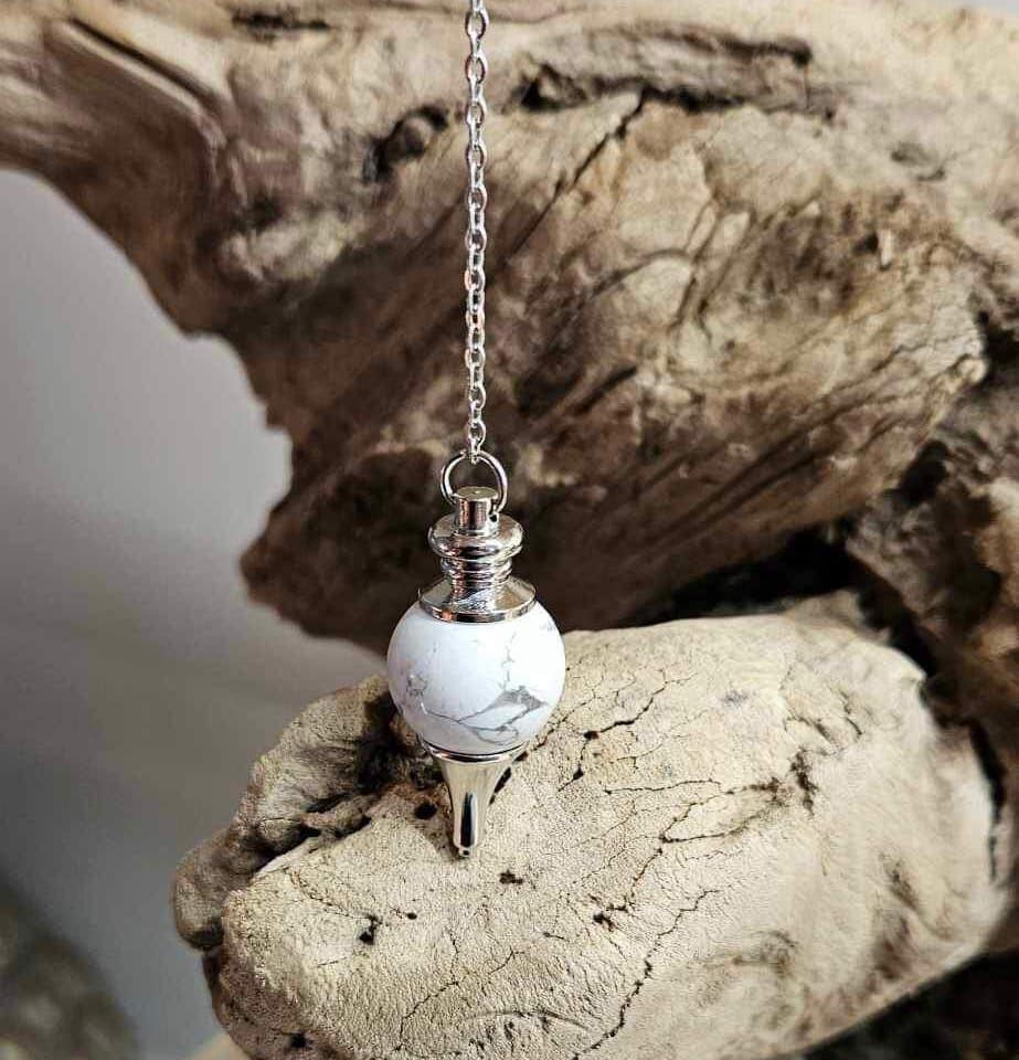 Pendule Sphère Howlite