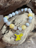 Bracelet dessin animé jaune