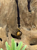 Collier boule en œil de tigre