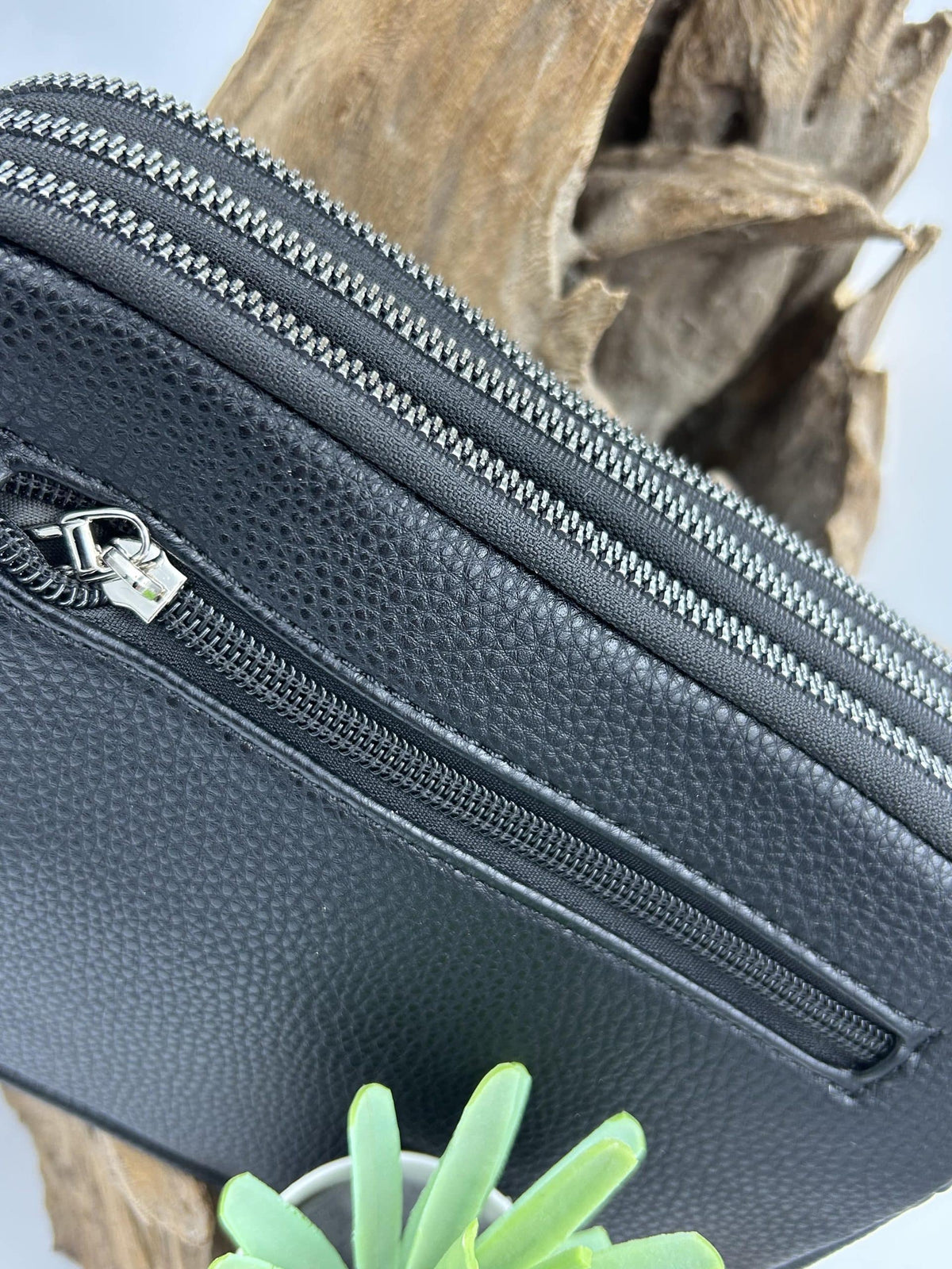 Sac flora&amp;co avec déco pierre de lave et fleur de vie