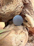Plaque de téléphone en shungite rond simple
