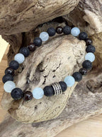 Bracelet duo Saint-Valentin en pierres naturelles – Amour, harmonie & protection