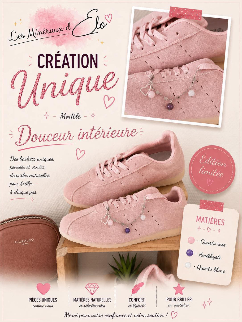 LES BASKETS ÉNERGÉTIQUES  DOUCEUR INTÉRIEURE