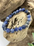 Bracelet sodalite et tigre