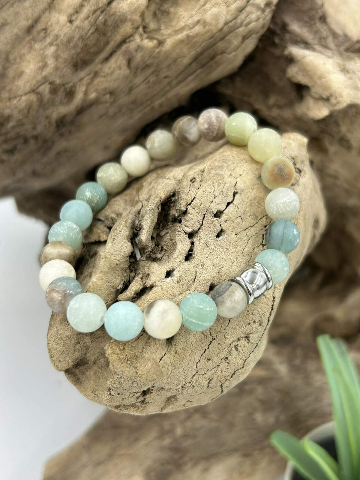 Bracelet amazonite déco