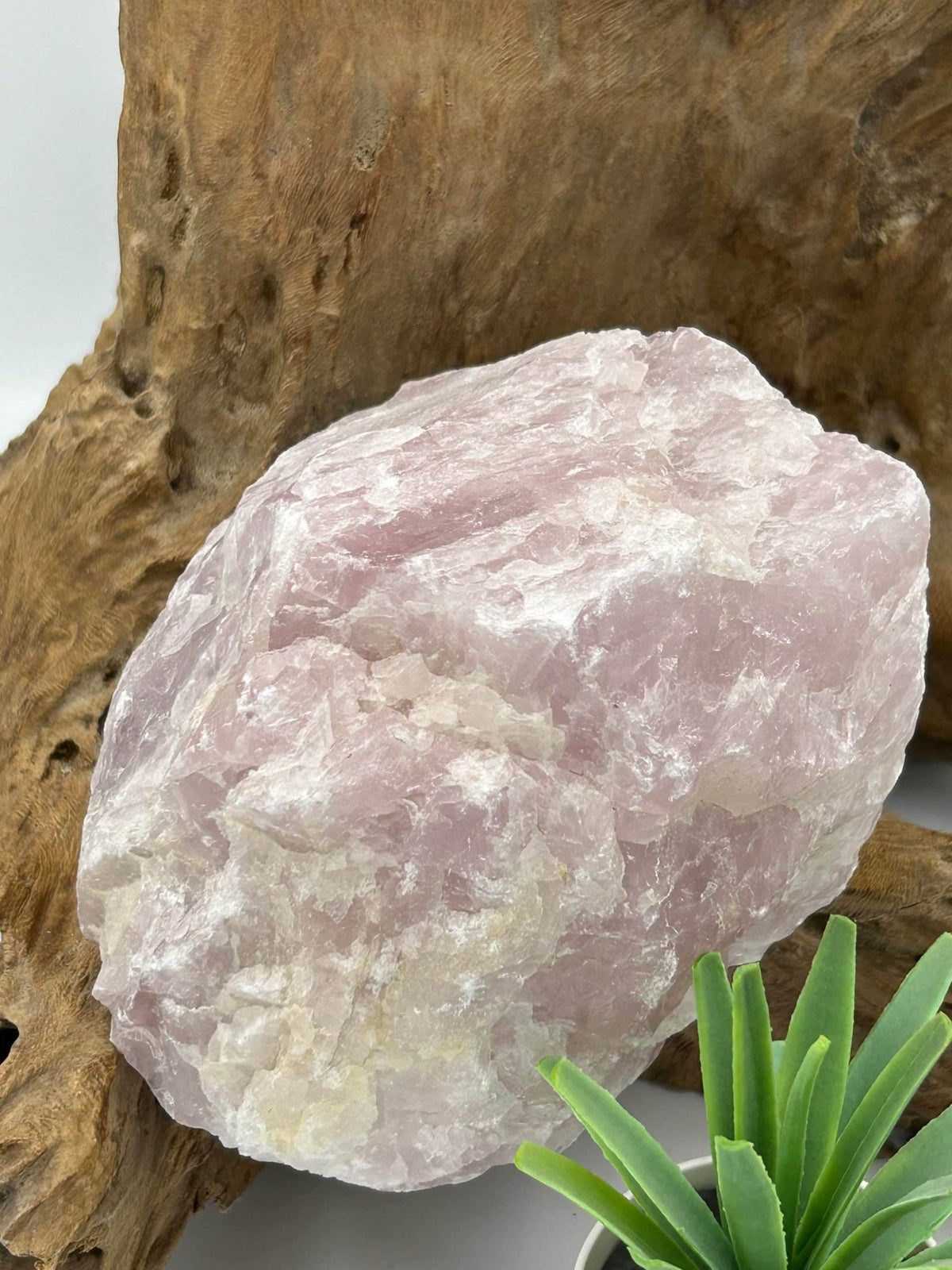 Quartz rose brut Bloc de taille moyenne