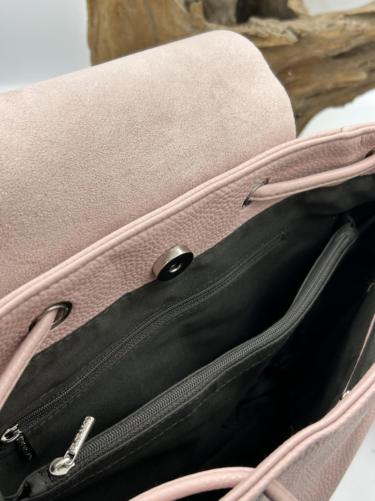 Sac à dos flora&amp;co rose pale