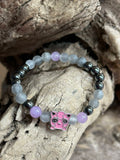 Bracelet dessin animé rose
