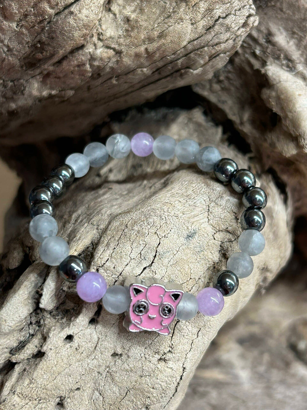 Bracelet dessin animé rose